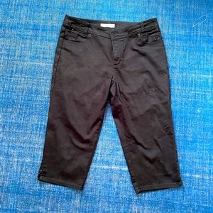 Chico’s black Capri jeans